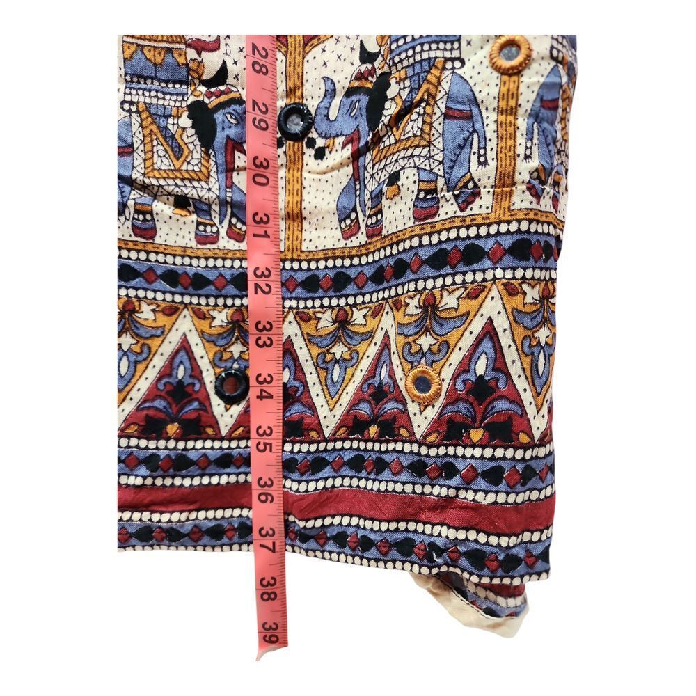 Soho Clothing Vibrant Colored Large Skirt  And Zip Waist Rayon 100% One Size‎ - Picture 4 of 12